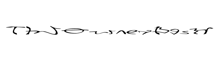 001 Stretched-Strung Very Wide  Free Fonts Download
