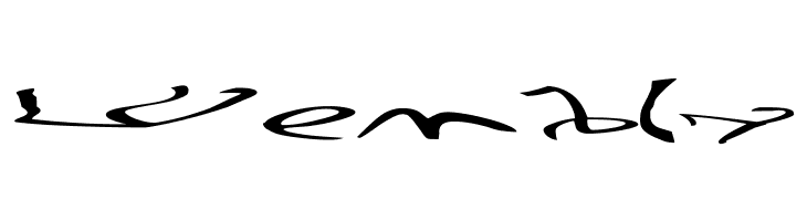 001 Stretched-Strung Very Wide  Free Fonts Download