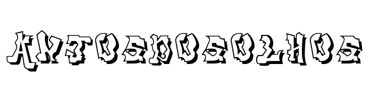 aerosol menace shadow  Free Fonts Download