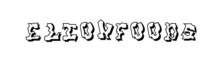 aerosol menace shadow  Free Fonts Download