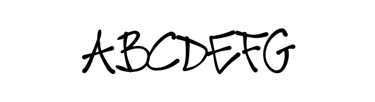 Posca Mad ThrasherzRegular  Free Fonts Download