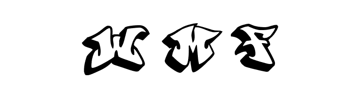 graffonti 3ddrop  Free Fonts Download
