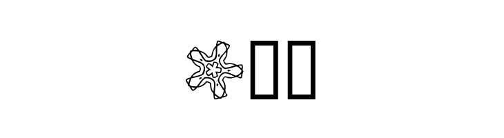 JI Kaleidoscope Bats 5  Free Fonts Download