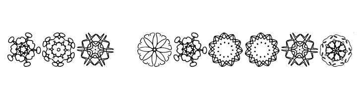 JI Kaleidoscope Bats 5  Free Fonts Download