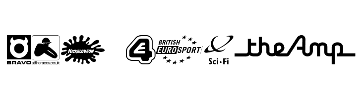 UK Digital TV Channel Logos  Free Fonts Download