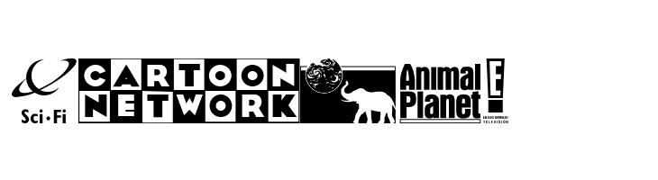 UK Digital TV Channel Logos  Free Fonts Download