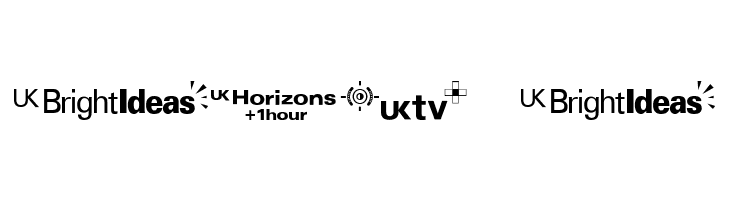 UKtv Family Logos  Free Fonts Download