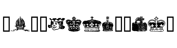 crowns and coronets  Free Fonts Download