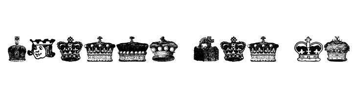 crowns and coronets  Free Fonts Download