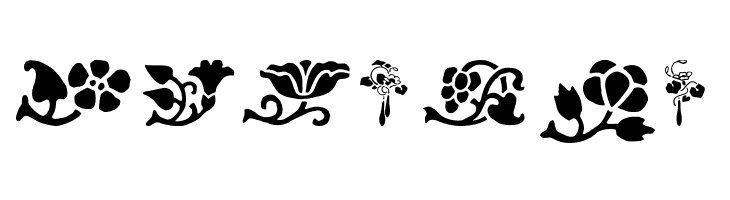 Printers Ornaments One  Free Fonts Download