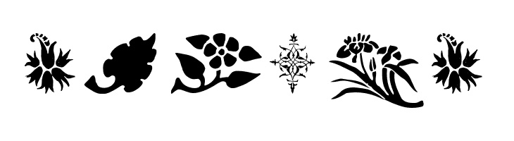 Printers Ornaments One  Free Fonts Download