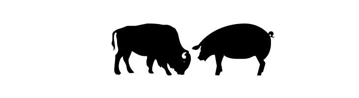Farm & Wild Animals  Free Fonts Download