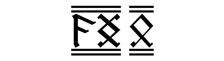 AngloSaxon Runes 2  Free Fonts Download