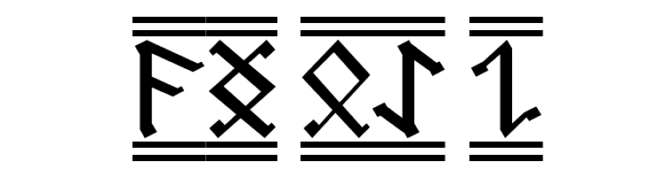 AngloSaxon Runes 2  Free Fonts Download