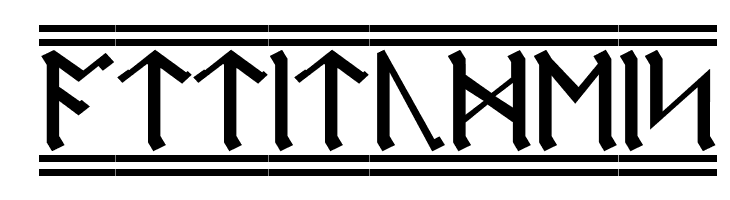 AngloSaxon Runes 2  Free Fonts Download