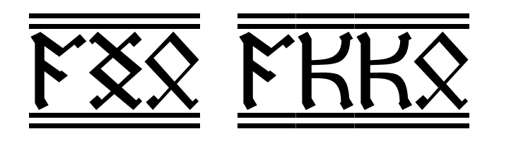 Dwarf Runes 2  Free Fonts Download