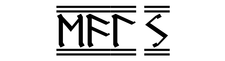 Germanic Runes 2  Free Fonts Download