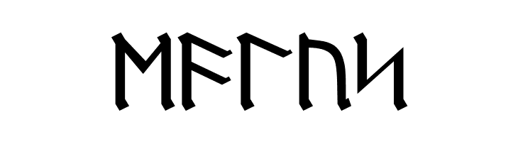 Dwarf Runes  Free Fonts Download