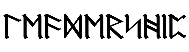 Dwarf Runes  Free Fonts Download