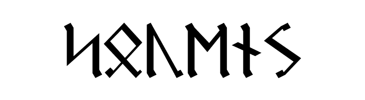 Germanic Runes  Free Fonts Download