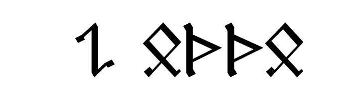 AngloSaxon Runes  Free Fonts Download