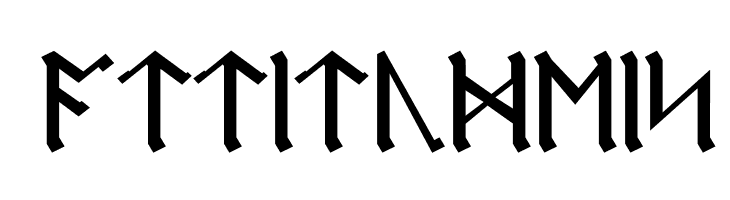 AngloSaxon Runes  Free Fonts Download