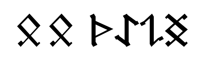 AngloSaxon Runes  Free Fonts Download