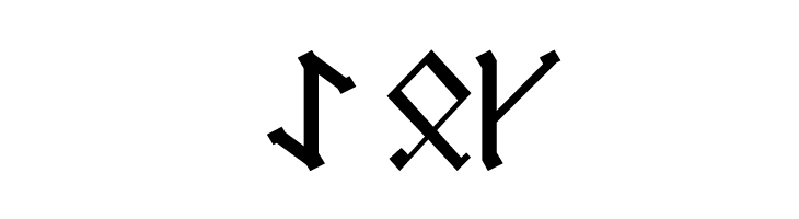AngloSaxon Runes  Free Fonts Download