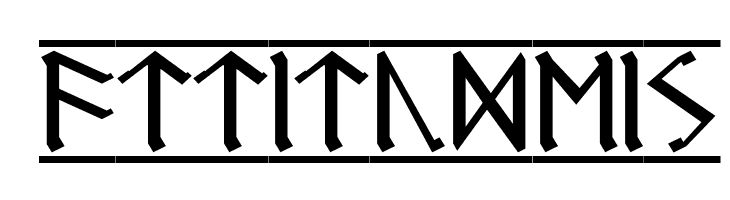 Germanic Runes 1  Free Fonts Download
