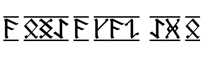 AngloSaxon Runes 1  Free Fonts Download