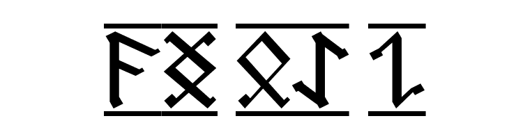 AngloSaxon Runes 1  Free Fonts Download