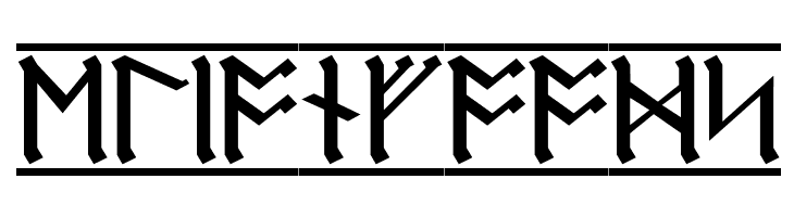 AngloSaxon Runes 1  Free Fonts Download