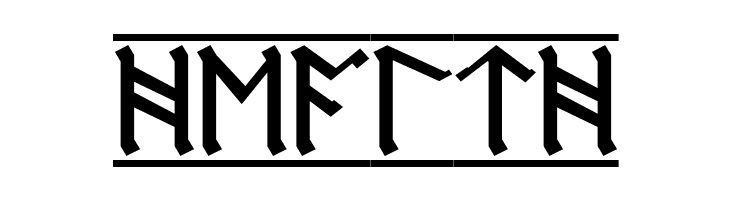 AngloSaxon Runes 1  Free Fonts Download