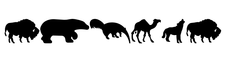 wmanimals2  Free Fonts Download
