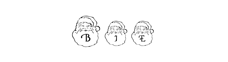 DLSantaCaps  Free Fonts Download