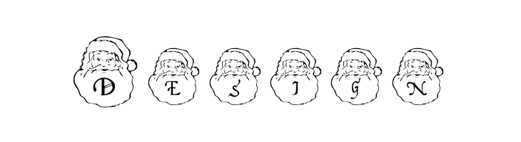 DLSantaCaps  Free Fonts Download