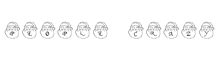 DLSantaCaps  Free Fonts Download