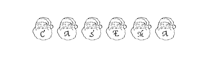 DLSantaCaps  Free Fonts Download