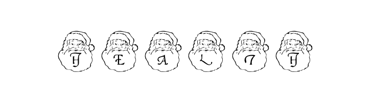 DLSantaCaps  Free Fonts Download