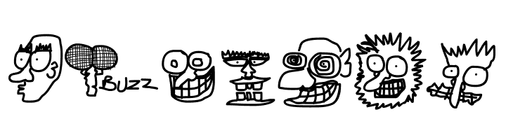 Doodle Dudes of Doom  Free Fonts Download