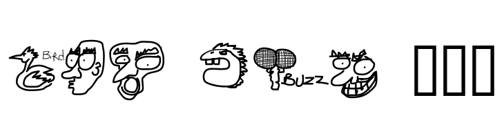 Doodle Dudes of Doom  Free Fonts Download