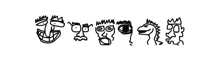 Doodle Dudes of Doom  Free Fonts Download