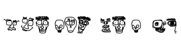 Doodle Dudes of Doom  Free Fonts Download