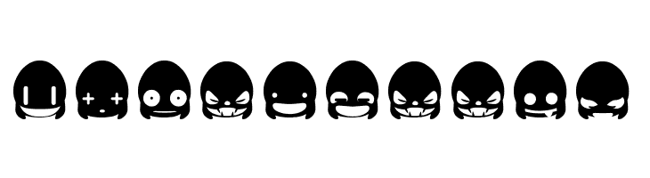 Ghost Smileys  Free Fonts Download