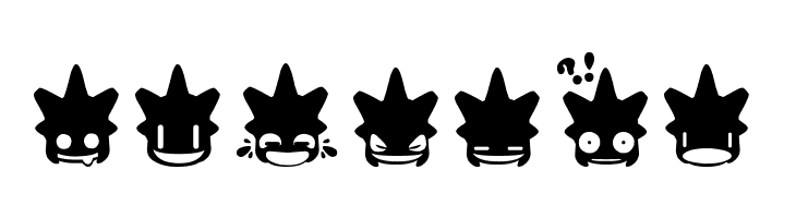 Punk Smileys  Free Fonts Download