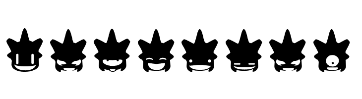 Punk Smileys  Free Fonts Download