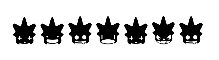 Punk Smileys  Free Fonts Download