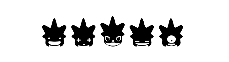Punk Smileys  Free Fonts Download