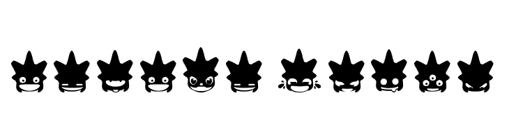 Punk Smileys  Free Fonts Download