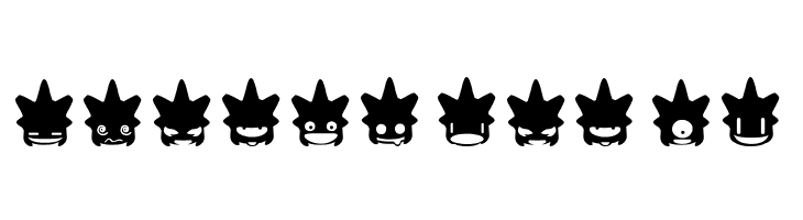 Punk Smileys  Free Fonts Download